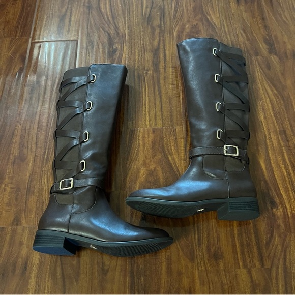 Thalia Sodi Women’s Brown Veronika Riding Boots size 7.5 - Picture 10 of 13